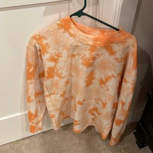 All in motion tie dye crewneck